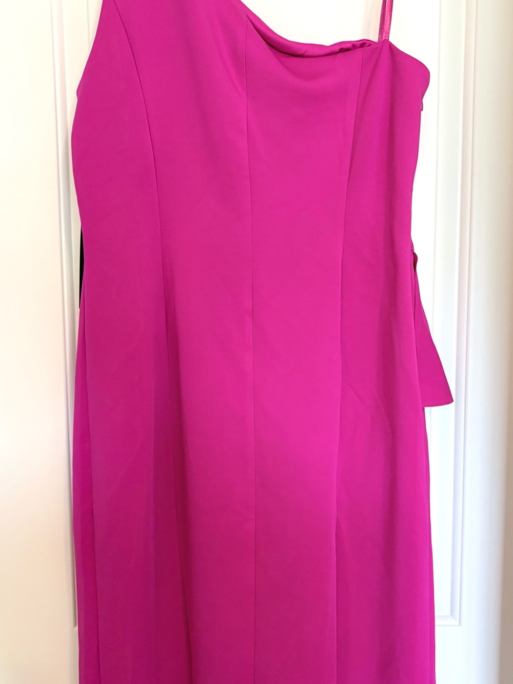 Rachel Zoe One-Shoulder Ruffle Dress - Picture 3 of 6